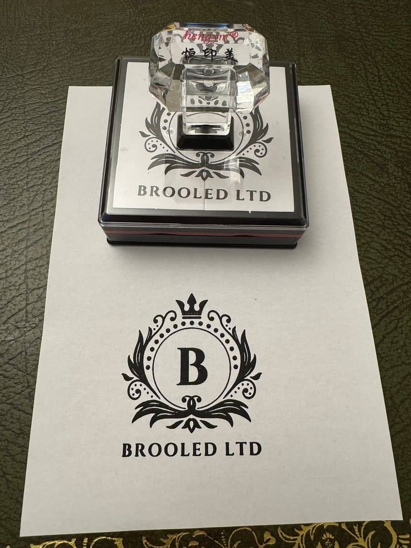 Large Logo Stamp 7 x 7 cm