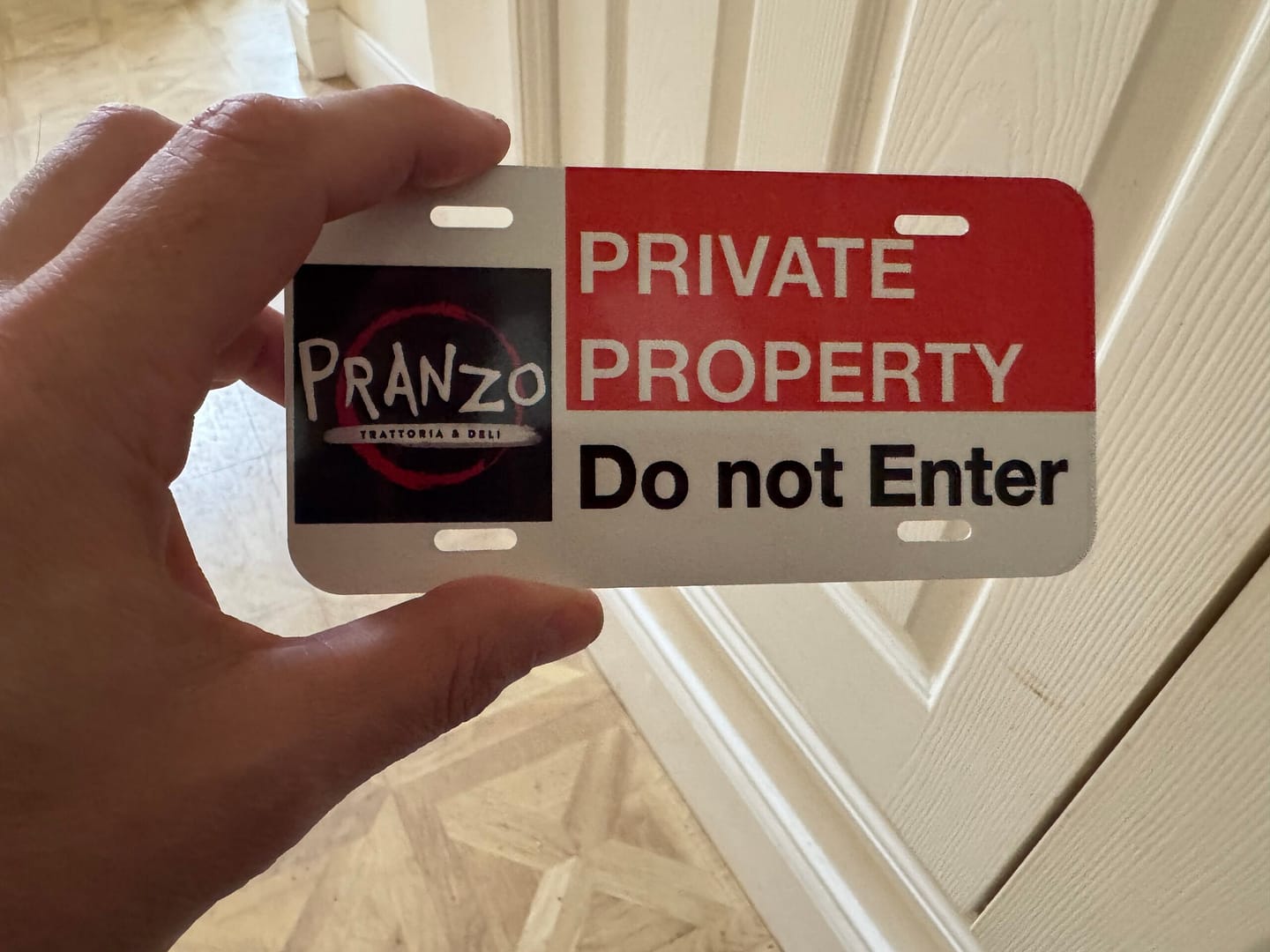 Personalised Mini Metal License Plate – Handmade in Whitley Bay - Image 4