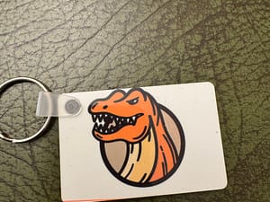 Dino Key Ring