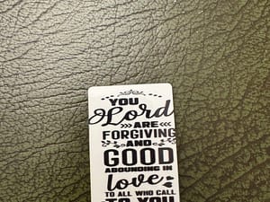 Psalm 86:5 Key Ring