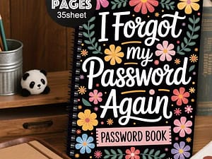 Humorous Password Notebook