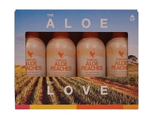 ALOE PEACHES 4 PACK