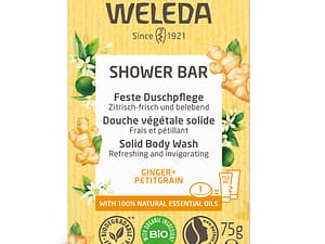 Ginger and Petitgrain Shower Bar 75g