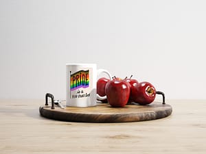 “Pride Is a Year-Round Look” Mug – 11oz
