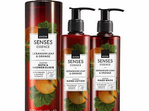Senses Essence Geranium Leaf & Orange Trio