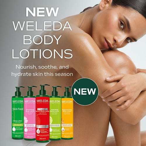 New Weleda Body Lotions – Bigger Sizes, Better Value, and a Fresh New Look!