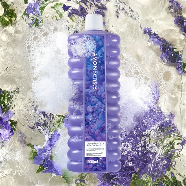 Senses Lavender Calm Bubble Bath - 1 Litre - Image 3