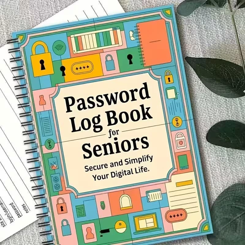 Spiral Password Notebook Log Book - Image 4